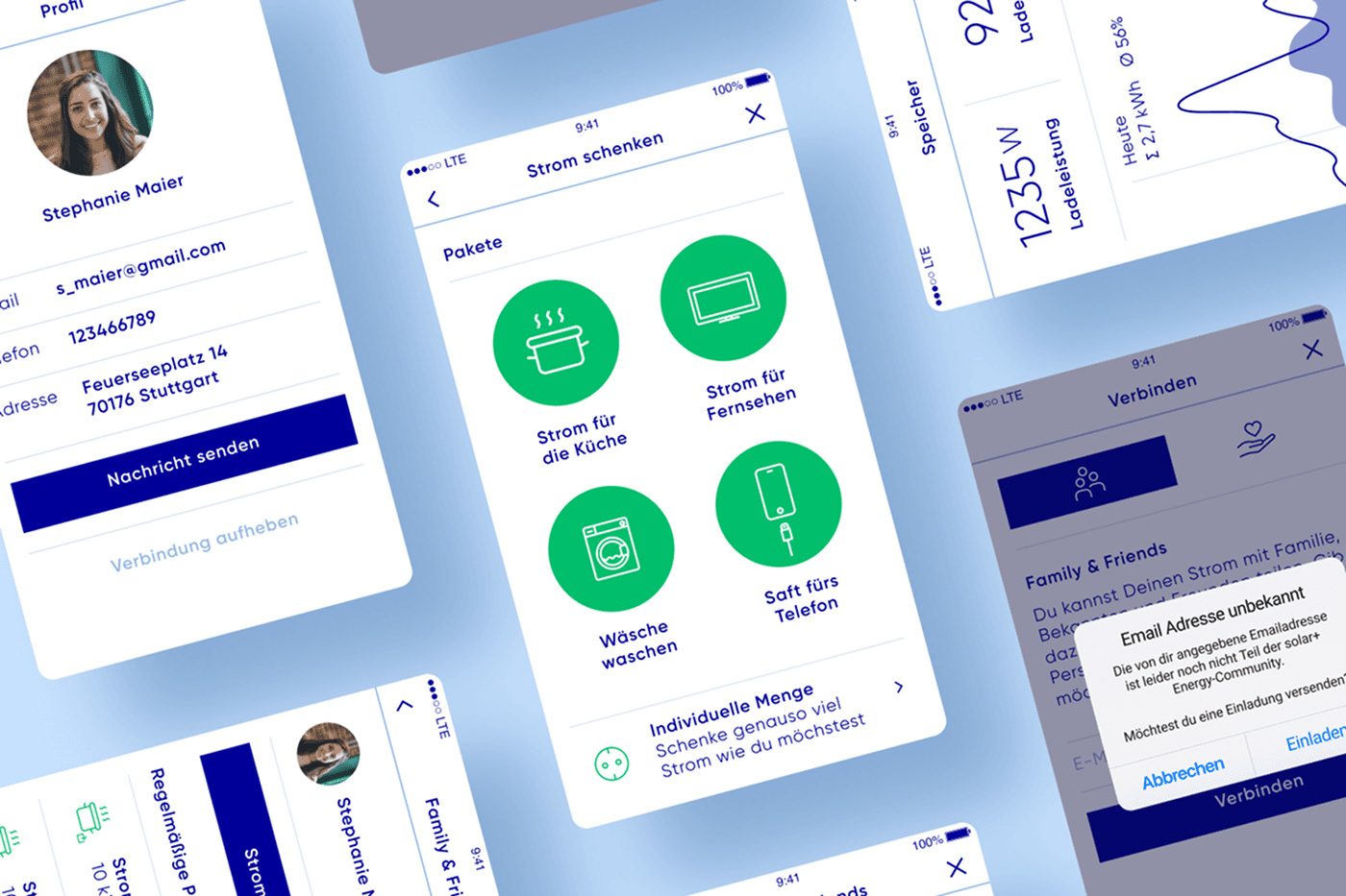 EnBW Case Detailaufnahme aus der App