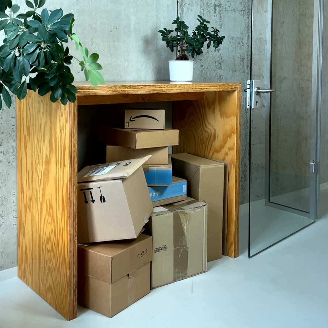 Paketstation im formigas Office