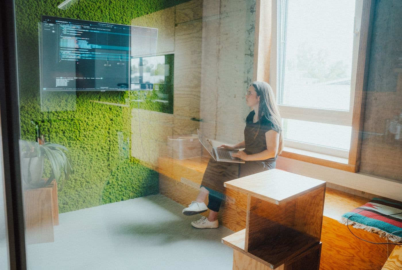 Developer bei der Arbeit