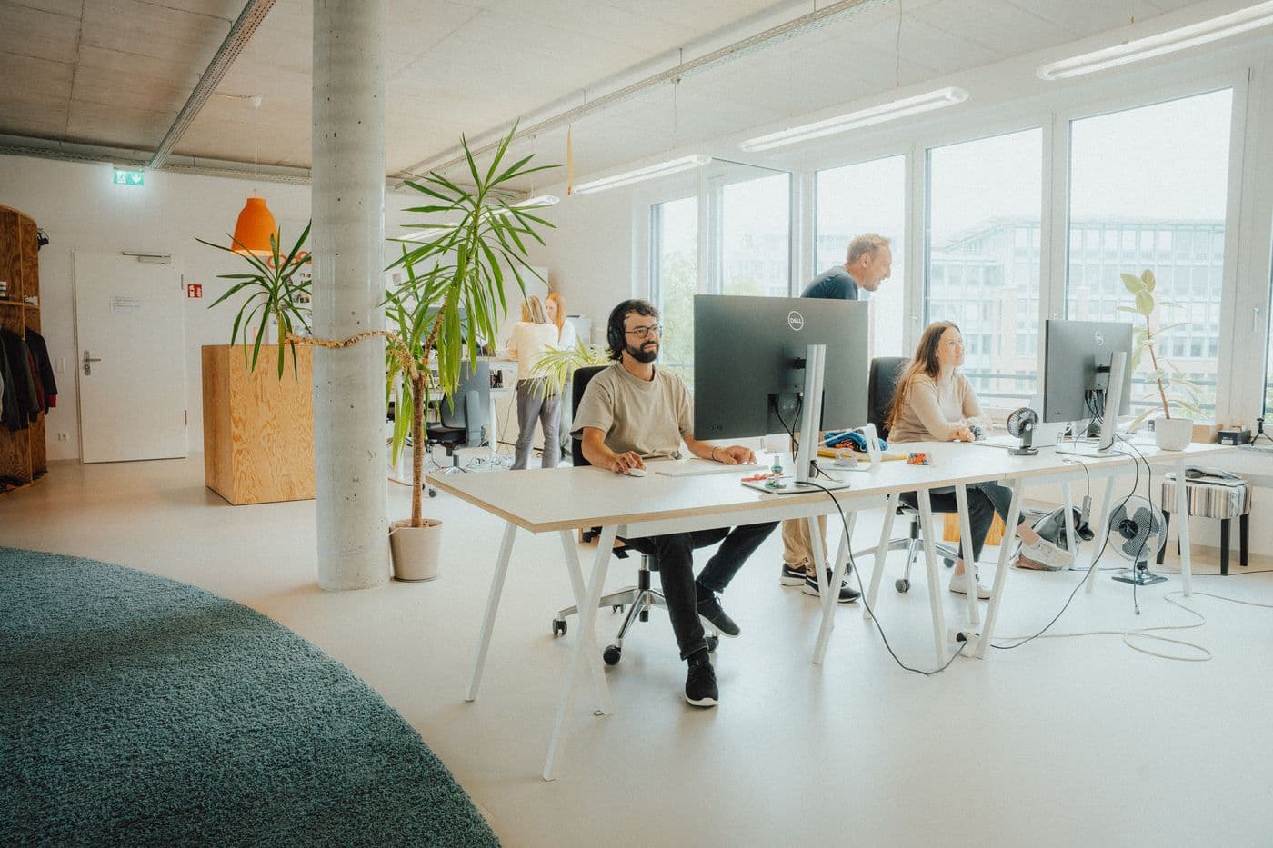 Designer bei der Arbeit